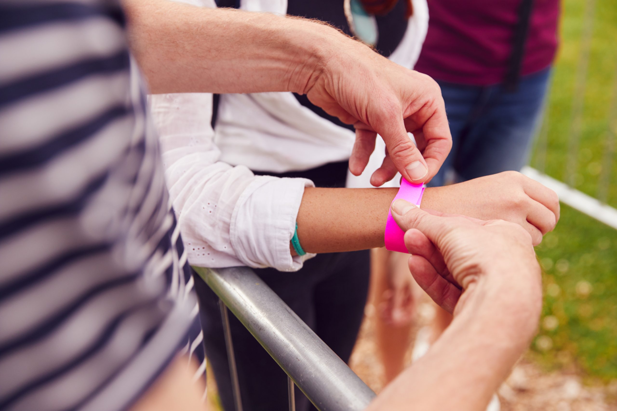 You’re in the middle of your event.