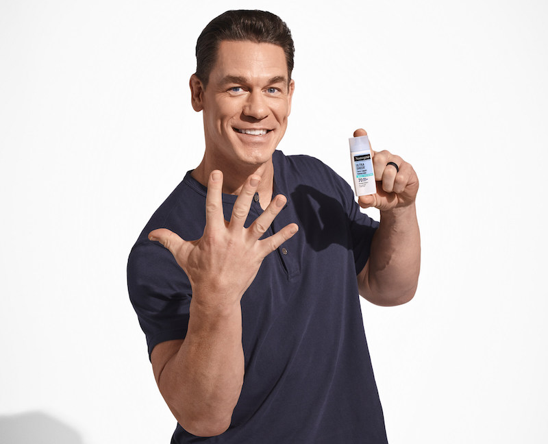 Neutrogena Campaign Stars Professional Wrestler John Cena