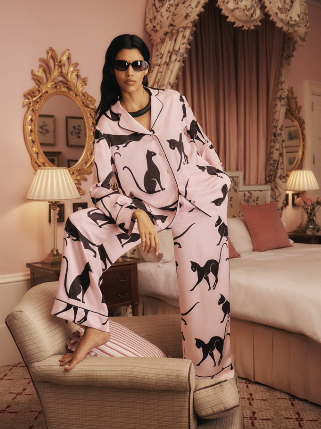 M&S Collaborates With Olivia Von Halle For Nightwear Collection