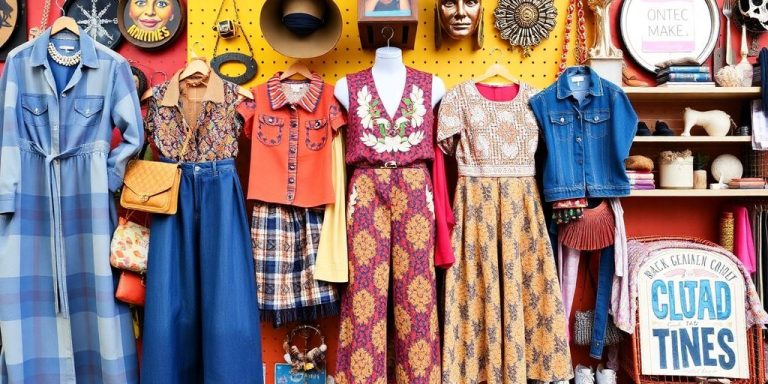 Vintage clothing and unique thrift finds in NYC.