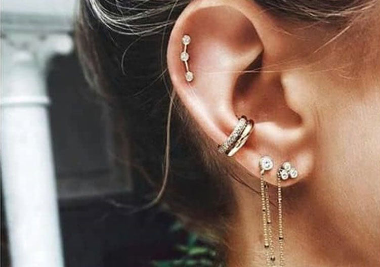 Conch Piercings