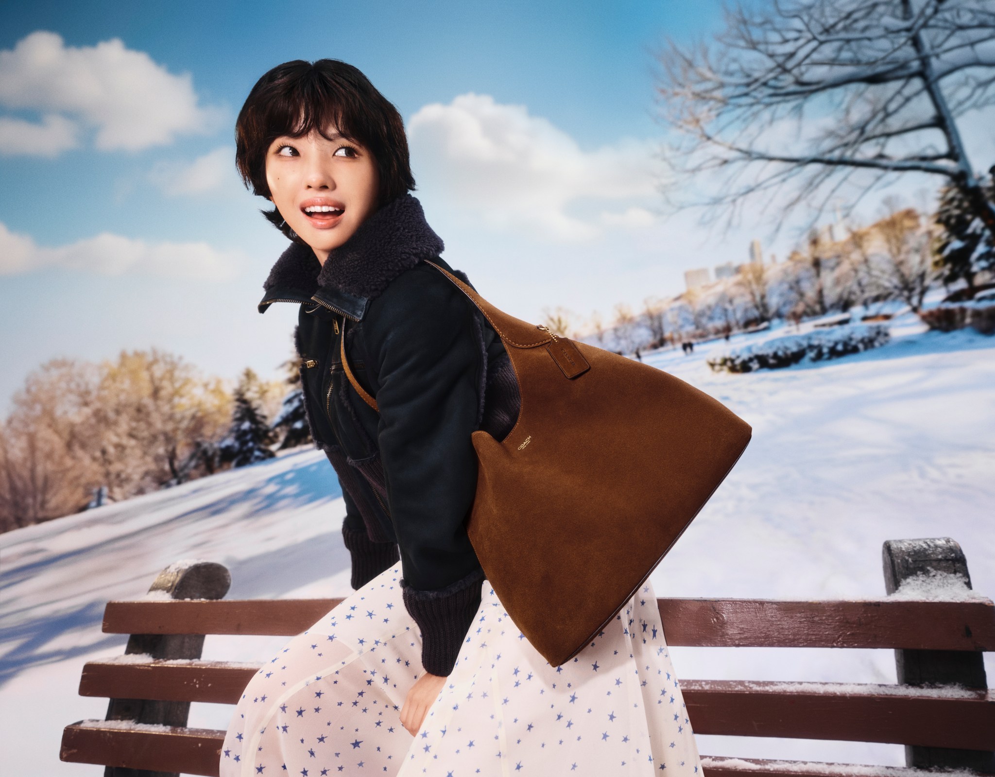 Coach has unveiled its new holiday campaign, 'The Gift for New Adventures'