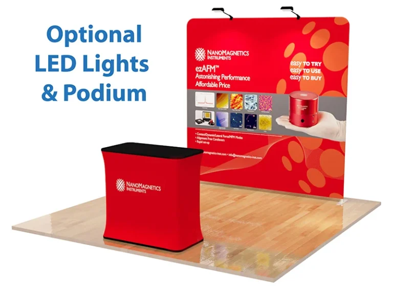 8ft vs 10ft Tension Fabric Displays – Which One Fits Your Booth