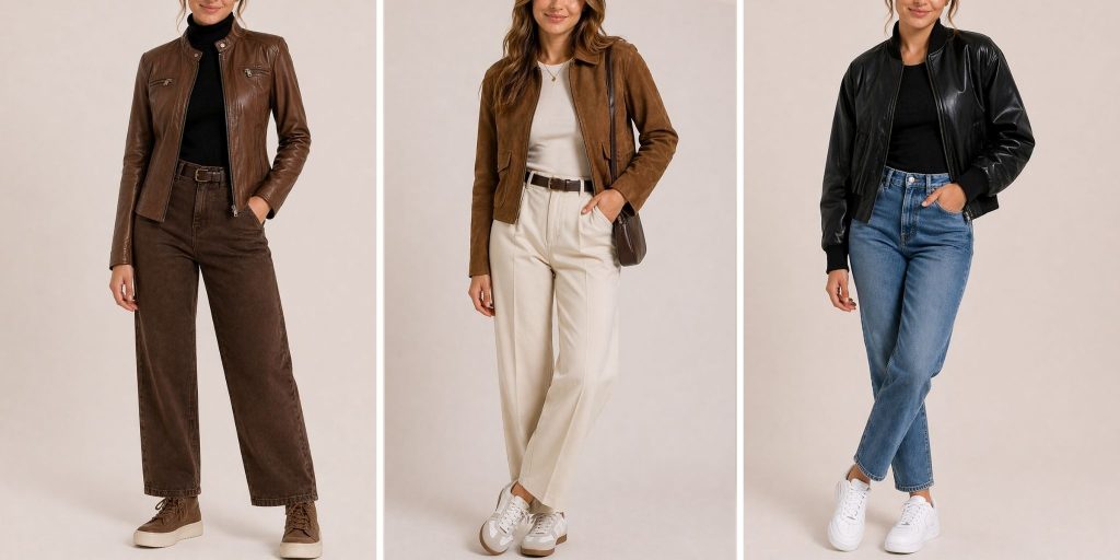 Top Leather Jacket Outfit Ideas for Women