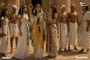 Divine Drapery — Egyptian Elegance (3100–30 BCE)