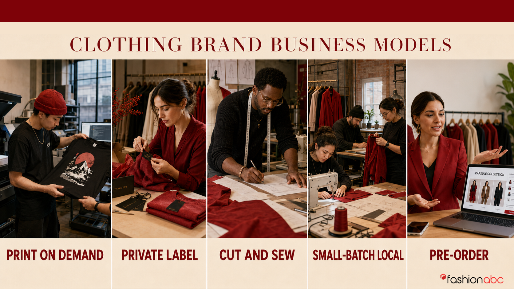 CLOTHING BRAND BUSINESS MODELS